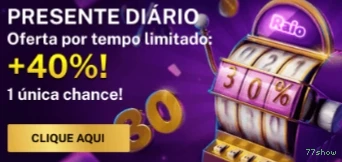 Cashback Semanal 77show